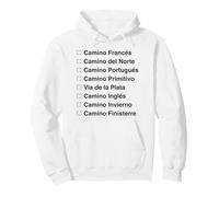 Camino del Norte de Santiago Northern Spain Coastal Route Pullover Hoodie