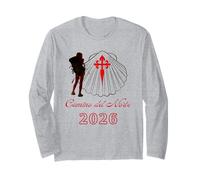 Camino del Norte Santiago Compostela 2026 Lady Pilgrim Long Sleeve T-Shirt