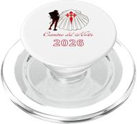 Camino del Norte Santiago Compostela 2026 Lady Pilgrim PopSockets PopGrip for MagSafe