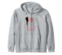 Camino del Norte Santiago Compostela 2026 Lady Pilgrim Zip Hoodie