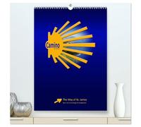 Camino del norte / UK-Version (High Quality Premium Wall Calendar 2026 DIN A2 portrait),CALVENDO 12 Month Wall Calendar: The Way of St. James from Irun to Santiago de Compostela