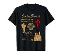Camino Frances Santiago de Compostela T-Shirt