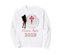 Camino Ingles Santiago Compostela 2026 Lady Pilgrim Sweatshirt