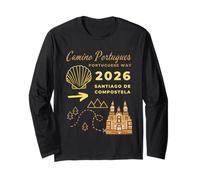 Camino Portugues 2026 Santiago de Compostela Long Sleeve T-Shirt