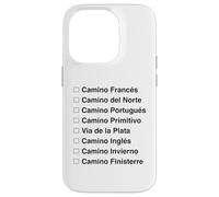 Camino Portugues Camino de Santiago Coastal Route Portugal Case for iPhone 14 Pro