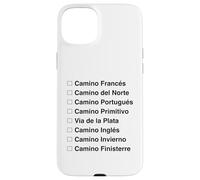 Camino Portugues Camino de Santiago Coastal Route Portugal Case for iPhone 15 Plus