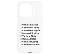 Camino Portugues Camino de Santiago Coastal Route Portugal Case for iPhone 15 Pro
