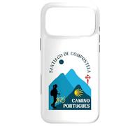 Camino Portugues Woman Walking Santiago Portuguese Way 2025 Case for iPhone 17 Pro Max