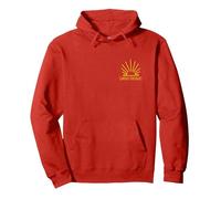 Camino Portuguese El Buen Camino de Santiago Portugal Route Pullover Hoodie, Adult Unisex, Red, X-Large