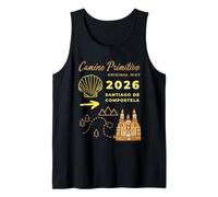 Camino Primitivo 2026 Santiago de Compostela Tank Top