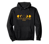Camino Total Solar Eclipse 2026 Path of Totality Tops & More Pullover Hoodie