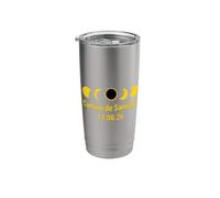 Camino Total Solar Eclipse Path of Totality - Tops & Stuff Stainless Steel Insulated Tumbler