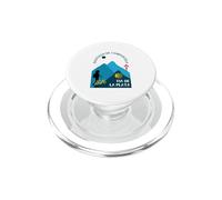 Camino Via de la Plata Woman Walking Santiago 2026 PopSockets PopGrip for MagSafe