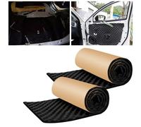 Camiraft 20MM Van Insulation Mat Car Sound Deadening Car Soundproof Foam Self Adhesive Closed Cell Foam Damping Insulation Deadener Mat 200*50cm (2rolls)