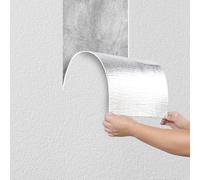 Camiraft Peel and Stick Wall Panels Self-Adhesive White Wallpaper Waterproof Insulating Wall Panels 3mm Thick Contact Paper for Kitchen,Living Room,Bedroom,Ceilings,Cabinets,Brown 50x280CM