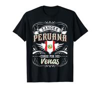 Camisa de Peru Sangre Peruana Corre Por Mis Venas T-Shirt