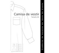 Camisa de vestir Cuaderno de bocetos de ideas de diseño Tamaño A4
