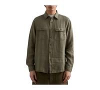 Camisa m4147, male, Replay, Casual Shirts, Green, L, Shirts L