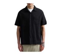 Camisa m4157, male, Replay, Short Sleeve Shirts, Black, M, Shirts M