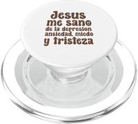 Camiseta cristiana en espanol Hombre Mujer Spanish Christian PopSockets PopGrip for MagSafe