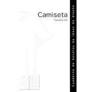 Camiseta Cuaderno de bocetos de ideas de diseño Tamaño A4