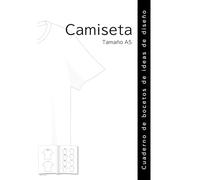 Camiseta Cuaderno de bocetos de ideas de diseño Tamaño A5
