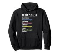Camiseta en espanol para Gamers que aman los video juegos Pullover Hoodie