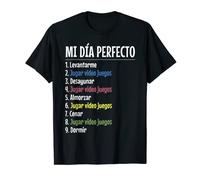 Camiseta en espanol para Gamers que aman los video juegos T-Shirt