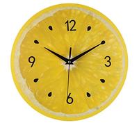Camisin Lemon Fruit Wall Clock Lime Modern Kitchen Clocks Home Decor Living Room Clock Tropical Fruit Wall Art Clock