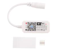 Camisin RGB Led Light Strip Voice Control Work with Alexa & Home, WiFi Smart Controller with Free App Via iOS Or Android