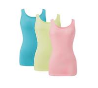 Camisole Vest Tops for Women Bamboo Rayon Soft Breathable Silky Smooth Women's Tank Stretch Slim Fit Basic Undershirts Sleeveless 3 Pack Layering, Lounge, Sleepwear