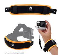 CAMKIX 2in1 Floating Wrist Strap & Headstrap Floater compatible with GoPro Hero 8, 7, 6, 5, Black, Session, Hero 4, Session, Black, Silver, Session, Hero+ LCD, 3+, 3, DJI Osmo Action