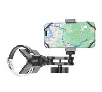 CAMKIX BarGrip Phone Mount for UTV RZR Roll Bars All Shapes 1.75"-2" - For Phones with 4.7" - 7.1" Screen Sizes Compatible with RZR SxS Polaris, CanAm, Honda, Kawasaki, Wildcat - 360° Rotation