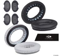 CamKix Compatible Ear Pads Replacement for Bose QuietComfort/SoundTrue/SoundLink Around-Ear Headphones - Set of 2 Pairs (Black...