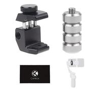 Camkix Smartphone Gimbal Counterweight Set - 1X Counterbalance Clip Mount, 4X Stabilizer Screws - Compatible with DJI Osmo Mobile 1/2, Zhiyun Smooth 4, Zhiyun Smooth Q, Feiyu Vimble 2, Evo Shift