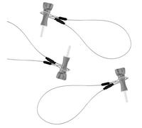 CamKix Stainless Steel Tether Lanyard - 30 Inch - compatible with Gopro Hero 8, 7, 6, 5 Black, Session, Hero 5/4, Session, Black, Silver, 3+, 3, DJI Osmo Action - Customizable