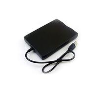 CamKpell 1.44 MB Floppy Disk 3.5" USB External Drive Portable Floppy Disk Drive Diskette FDD For Laptop Desktop PC - Black