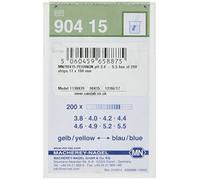 Camlab 1138839 PEHANON pH 3.8-5.5 Strip, 11 mm Length x 100 mm Width (Pack of 200)