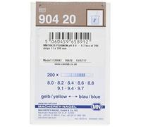 Camlab 1138843 PEHANON pH 8.0-9.7 Strip, 11 mm Length x 100 mm Width (Pack of 200)