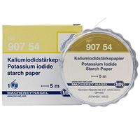 Camlab 1138880 POTASSIUM IODIDE Starch Paper with MN 816 N Dispenser, 5 m x 7 mm Reel