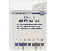 Camlab 1138931 pH-Fix indicator stick, pH 0.3-2.3, 6 mm x 85 mm (Pack of 100)