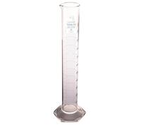 Camlab Graduated 3,3 Borosilicate Glass Measuring Cylinder, With Hexagonal Base, Class A Certified, Chemically Resistant and Heat Resistant, 1000ml Glass Beaker, Pack of 1