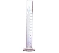 Camlab Graduated 3,3 Borosilicate Glass Measuring Cylinder, With Hexagonal Base, Class A Certified, Chemically Resistant and Heat Resistant, 250ml Glass Beaker, Pack of 1