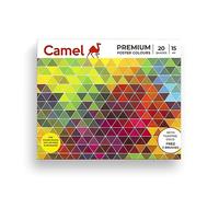 Camlin Kokuyo Premium Poster Color - 15Ml Each, 20 Shades