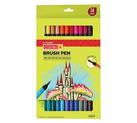 Camlin Ltd okuyo - Brush Pens - 24 Shades (Multicolor) - Set of 2