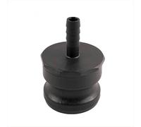 Camlock Adapter to Hose Tail IBC Tank Garden Water Transfer DNA PACKAGING LTD ((2 inch) Camlock Adapter x (0.5 inch) Hose Tail)