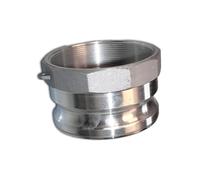 Camlock Aluminium Type A - BSP Thread - Cam & Groove Quick Coupling - 3/4" to 4" (3 Inch)