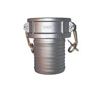 Camlock Aluminium Type C - BSP Thread - Cam & Groove Quick Coupling - 3/4" to 4" (1 Inch)