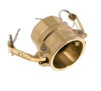 Camlock DN 40 (1 1/2'') Brass Coupling Rp 1 1/2'' Female Thread Type D MIL-C-27487