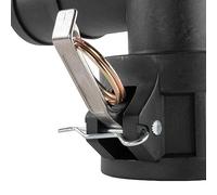 Camlock layflat Hose Connector Elbows for Discharge/Dirty Water Pumps (1" Type C - 1" Barb)